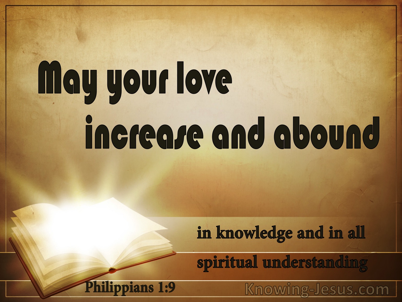 What Does Philippians 1 9 Mean 